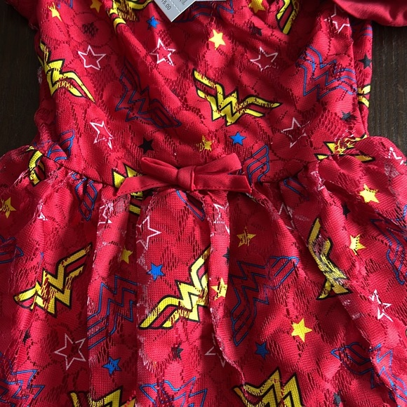 Girls Wonder Woman Dress - Picture 2 of 7